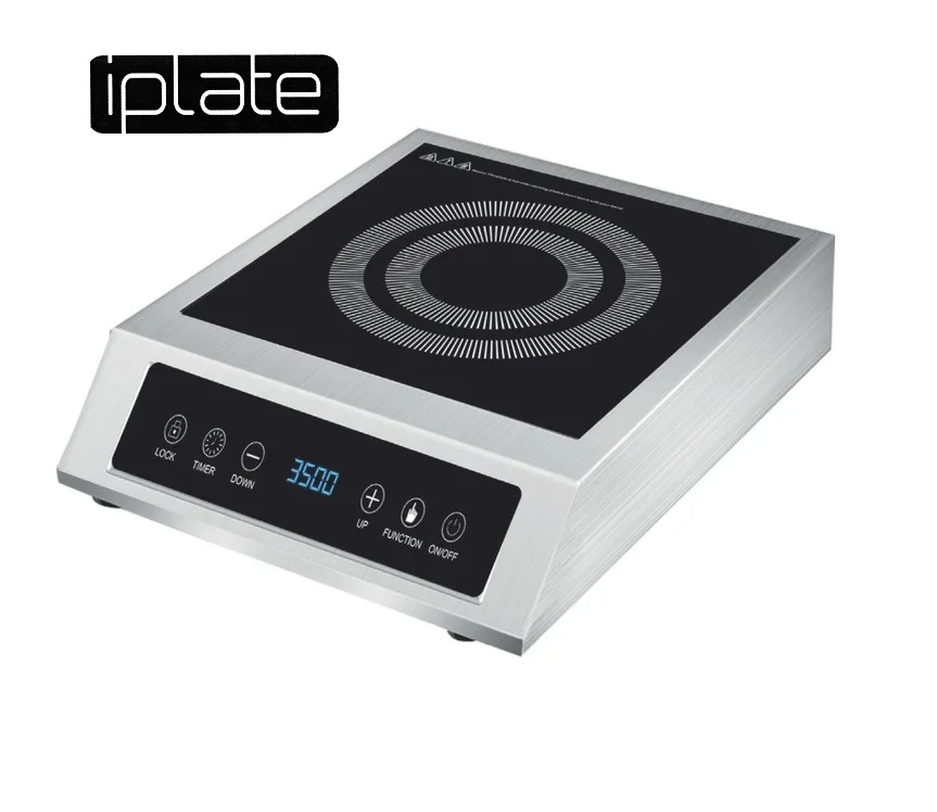 Индукционная плита iPLATE 3500 NORA (3500 Ватт шаг 100 Вт таймер 24 часа усиленный корпус