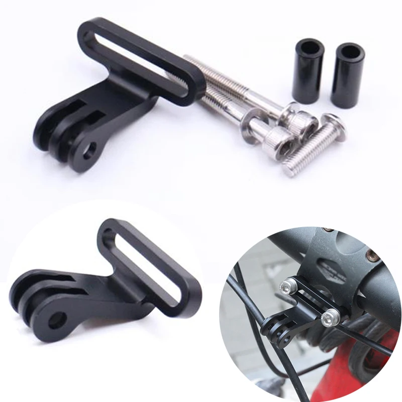 Aluminium Alloy Bicycle Camera Holder Bike Stem Holders Sports Cameras Mount Handlebar For Gopro Base Cycling Bracket Mounts