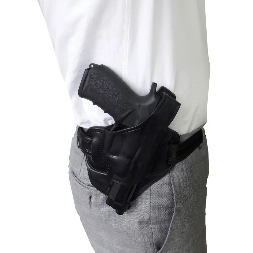 Чехол кобура для пистолета ручной работы из натуральной кожи с двумя слотами Beretta