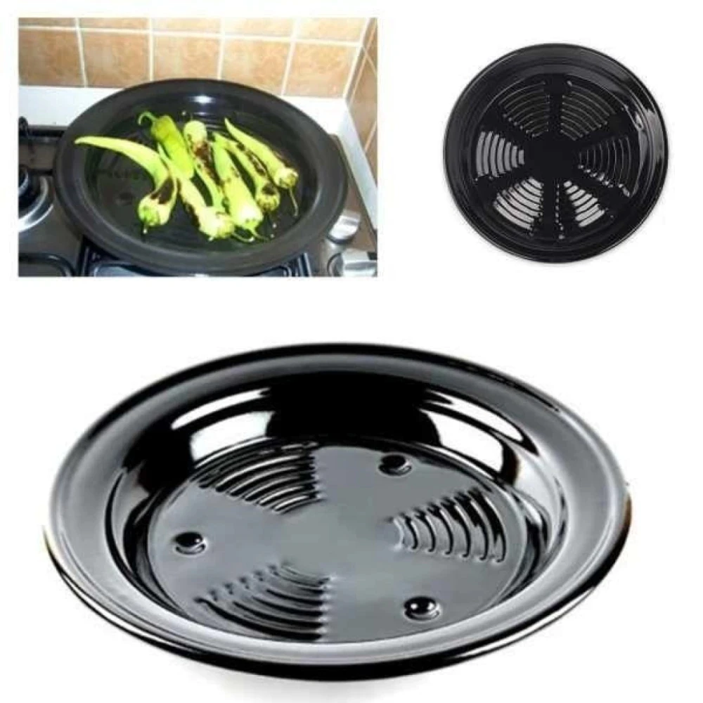 practical roasting embers pan cooking bbq eggplant pepper corn tomato chestnut kitchen utensils baking barbecue home gift women free global shipping