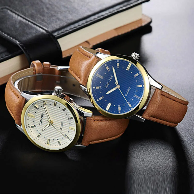 

WJ-8107 Wal-Joy 2019 montre homme изысканные Простые Спортивные кварцевые часы мужские часы erkek kol saati брендовые часы бизнес-класса подарок
