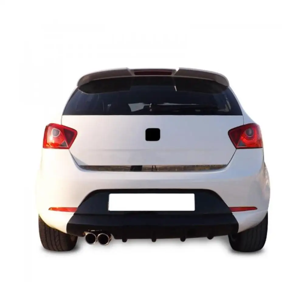 Для Seat Ibiza спойлер 2008 2009 2010 2011 2012 2013 2014 2015 2016 2017 модель Abs Пластик расписаны все Цвет
