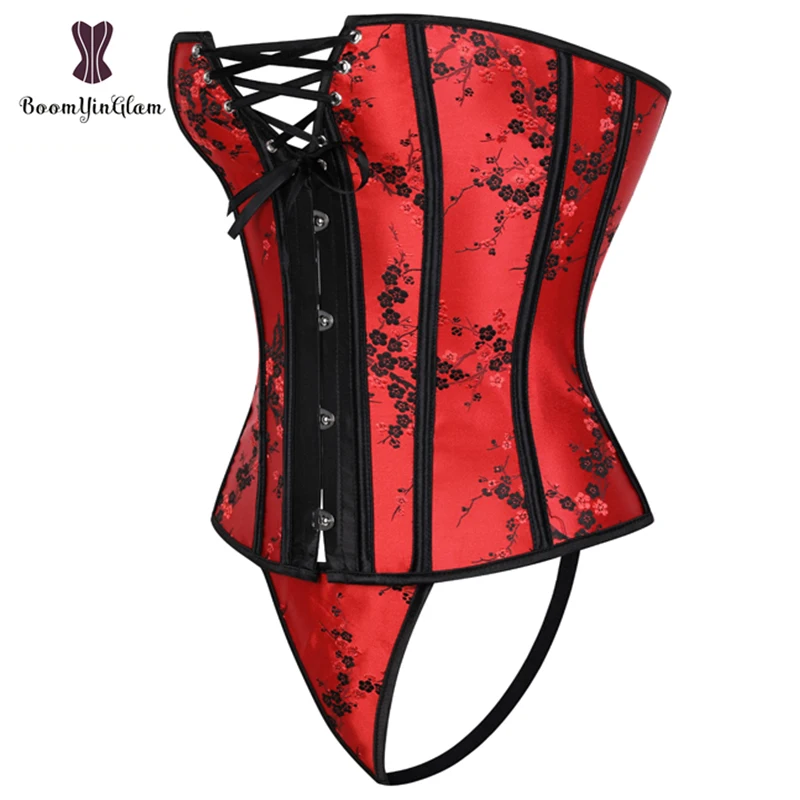 Женский костюм для вечеринки в форме тела Бюстье похудения корсет талии красное