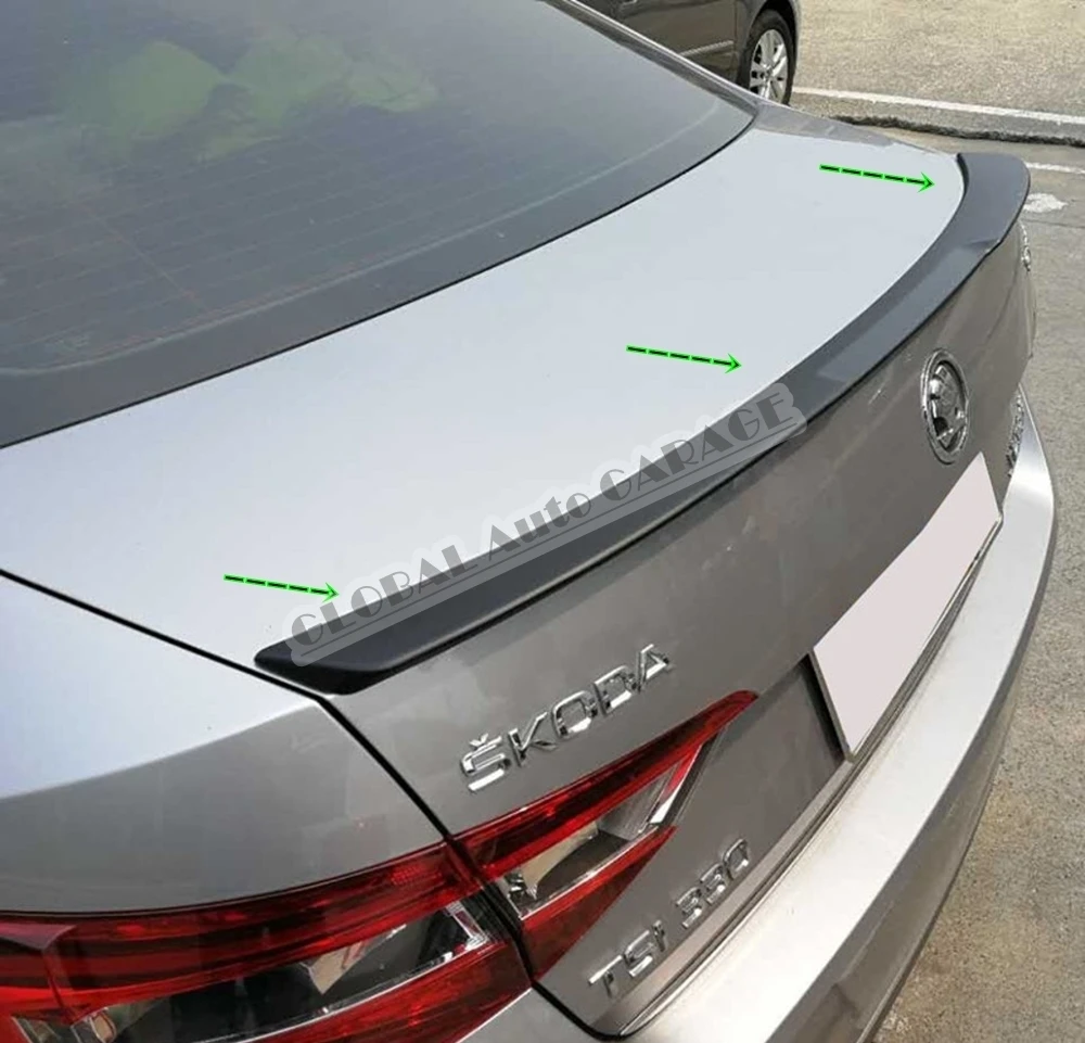 Для Skoda Superb 2015-2020 спойлер крыло автомобильный аксессуар универсальные Спойлеры