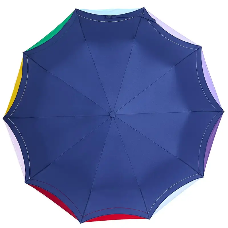 Зонт женский полуавтоматический прочный водонепроницаемый компактный лёгкий