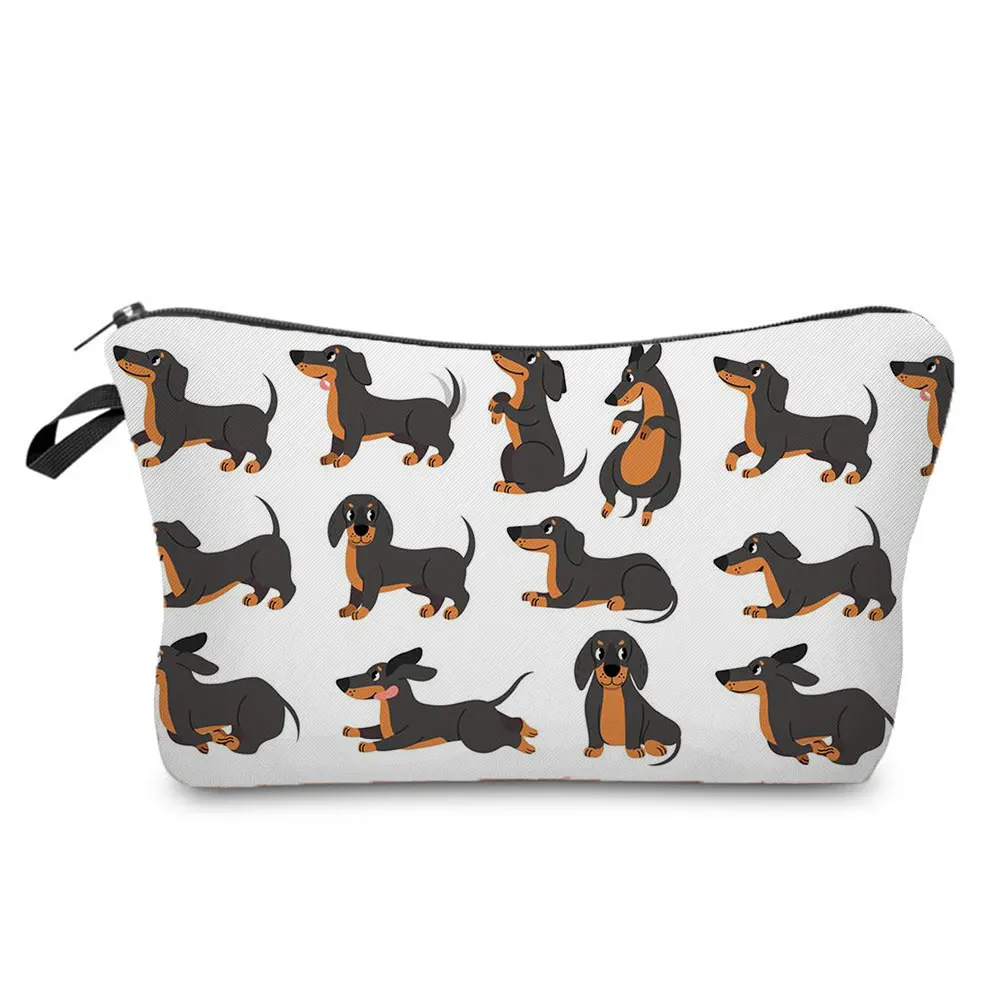 electrician tool bag Dachshund Boston Terrier German Shepherd Dog Cosmetic Bag Women Makeup Bags Ladies Lipstick Bag Girls Cosmetics Case Organizers tool chest with tools