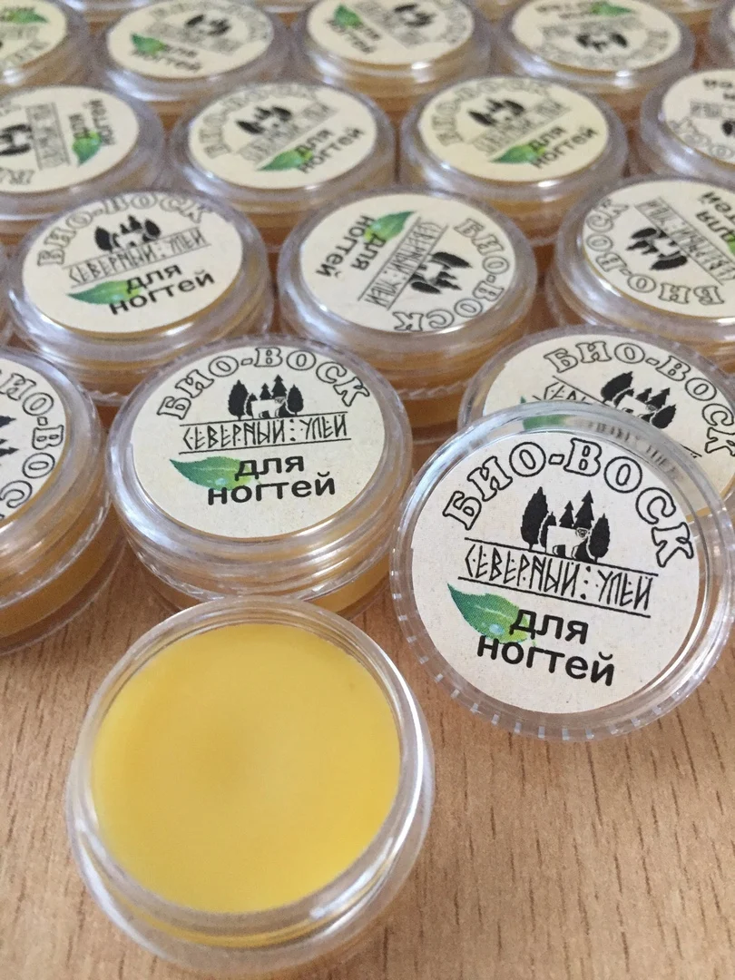 Био-воск для ногтей и кутикулы Северный Улей укрепление восстановление рост
