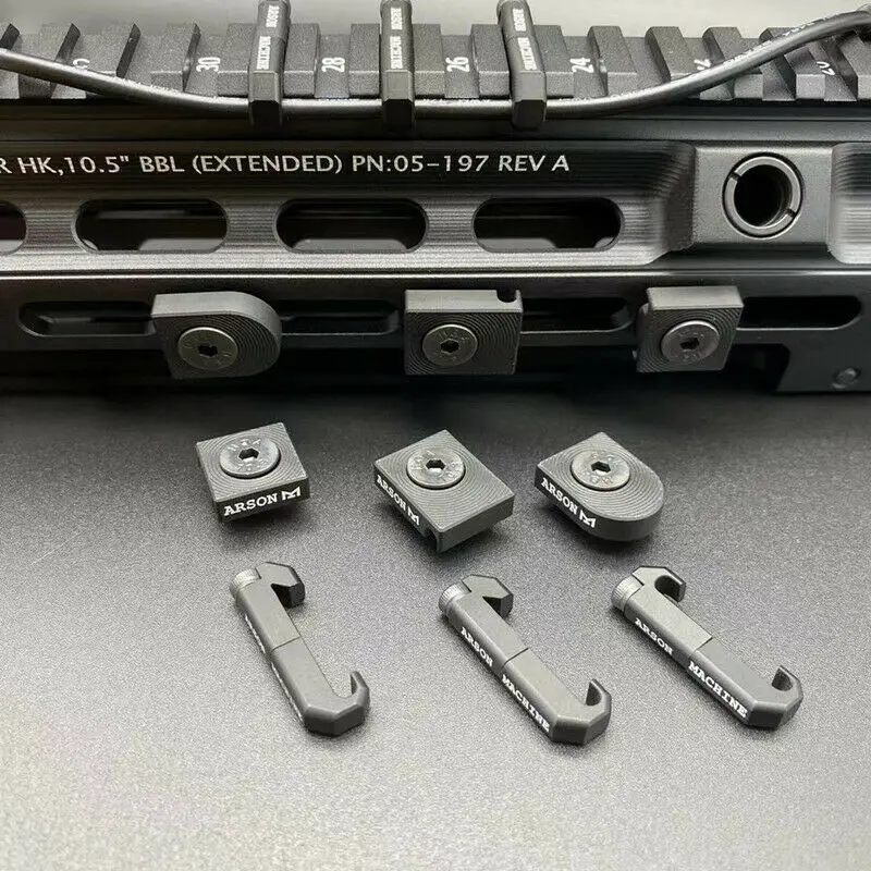 Arson M-LOK Keymod направляющая крышка провода система управления кабелями 3 шт./компл.