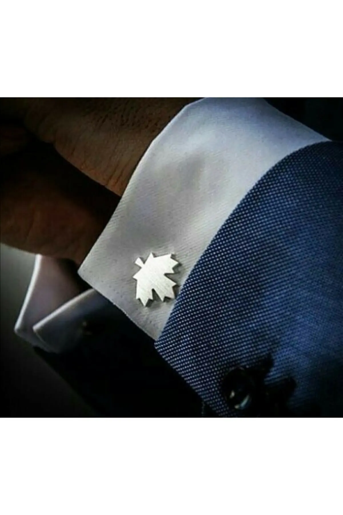 

Фотообои 585 Scane, запонки с листьями, модель kd101