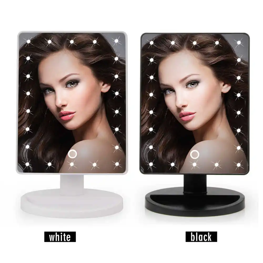 Cosmetic mirror with light large LED 22L | Красота и здоровье