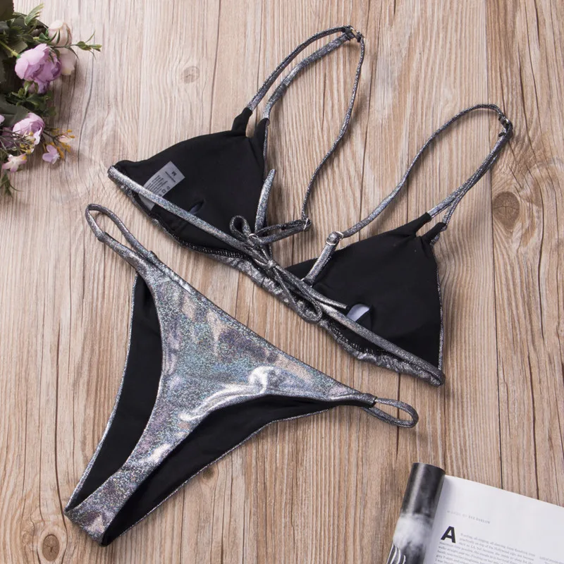 Новый сексуальный женский микро стринги бразильский Монокини купальник нижнее