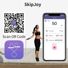 APP jump rope Android ISO iphone huawei smart digital COUNTER intelligent weight loss homegym fitness skip crossfit speed steel