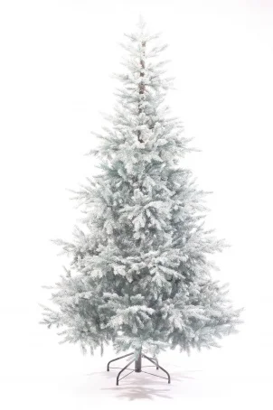 Ель искусственная Царь Елка Датская голубая заснежнатур 185см | Дом и сад