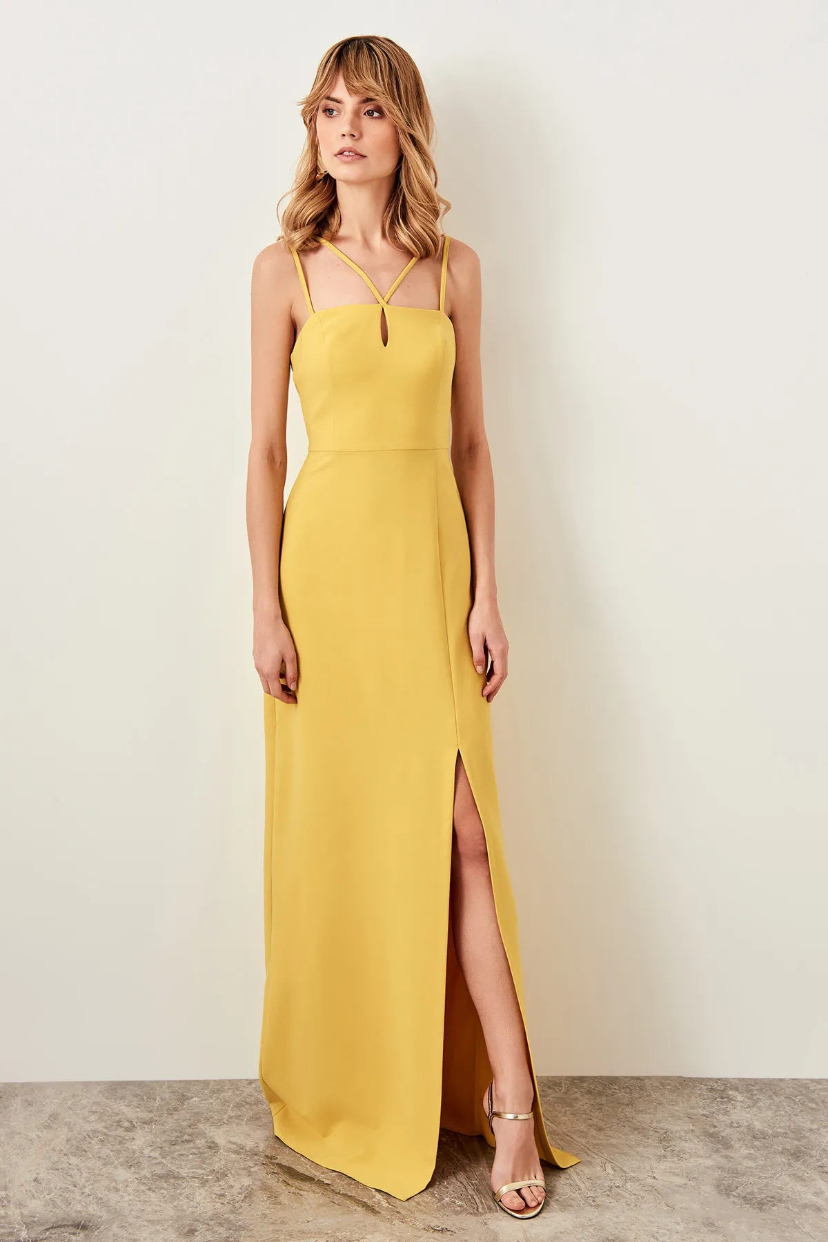 Trendyol вечернее платье TPRSS19BB0106 | Свадьбы и торжества