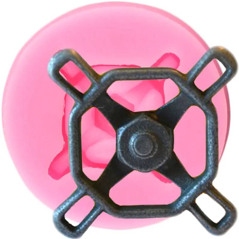 3D кран ручка силиконовые формы стимпанк помадка форма кекс Топпер DIY украшения