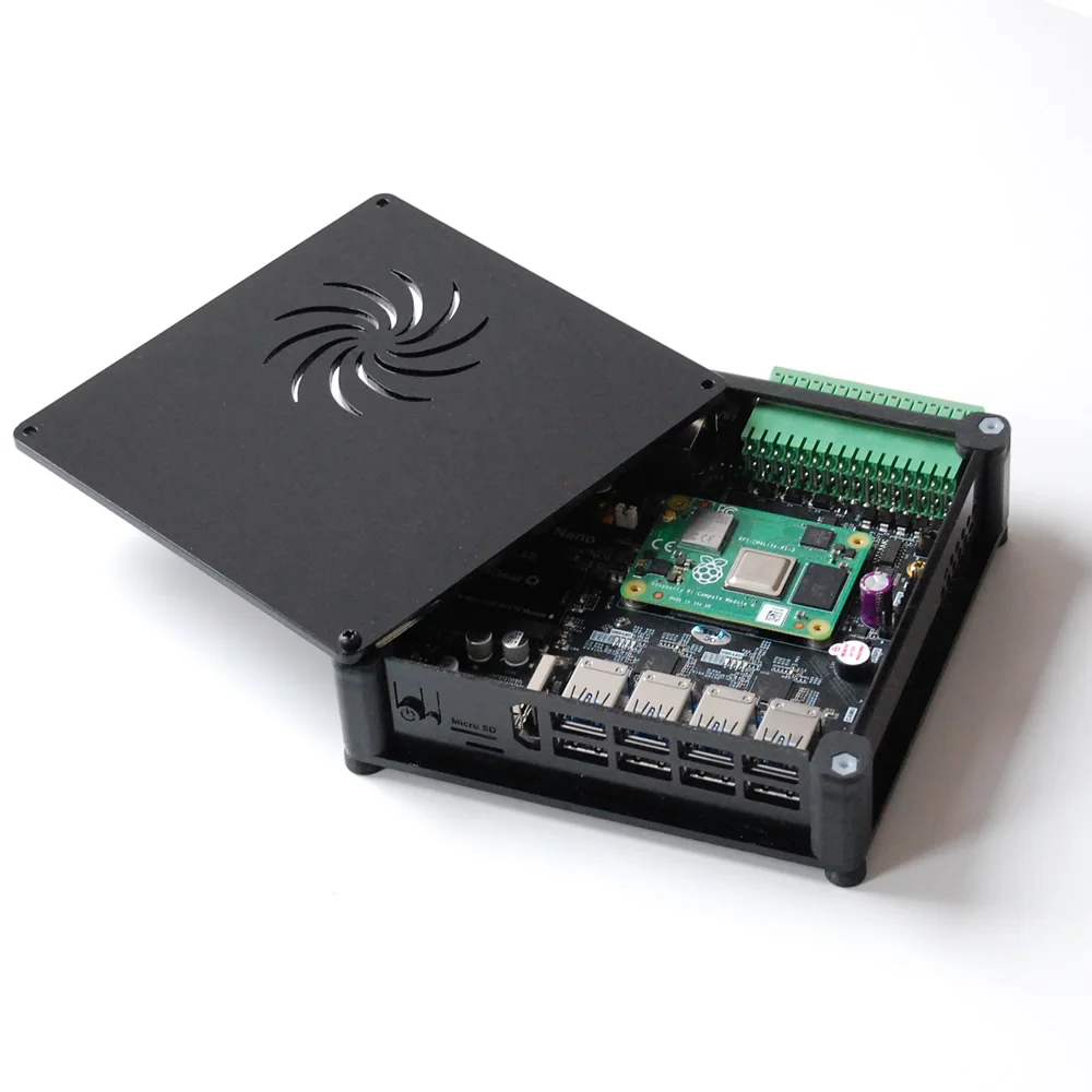 PIGEAR NANO: NANO-ITX RASPBERRY PI компьютерный модуль 4 переносная плата |