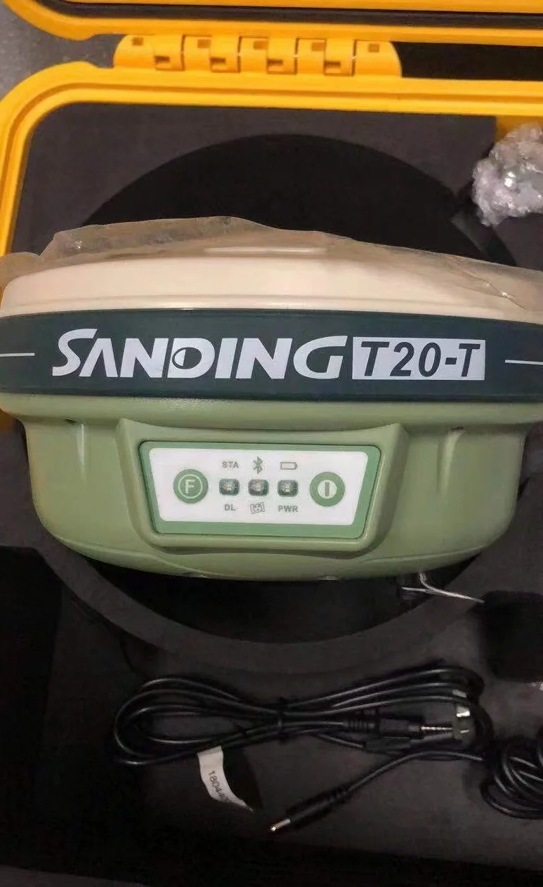 Шлифовальный T20T GNSS 1 * Rover + Справочник GPS-полюс GPS RTK для инженерной съемки и