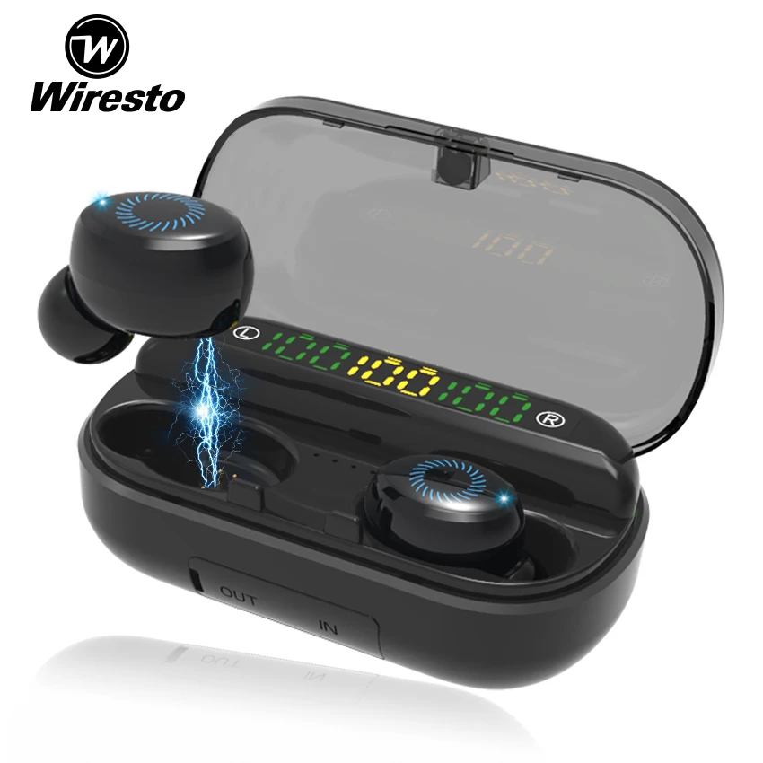 Беспроводные миниатюрные наушники wiостаро спортивные стереонаушники Bluetooth 5 0 с
