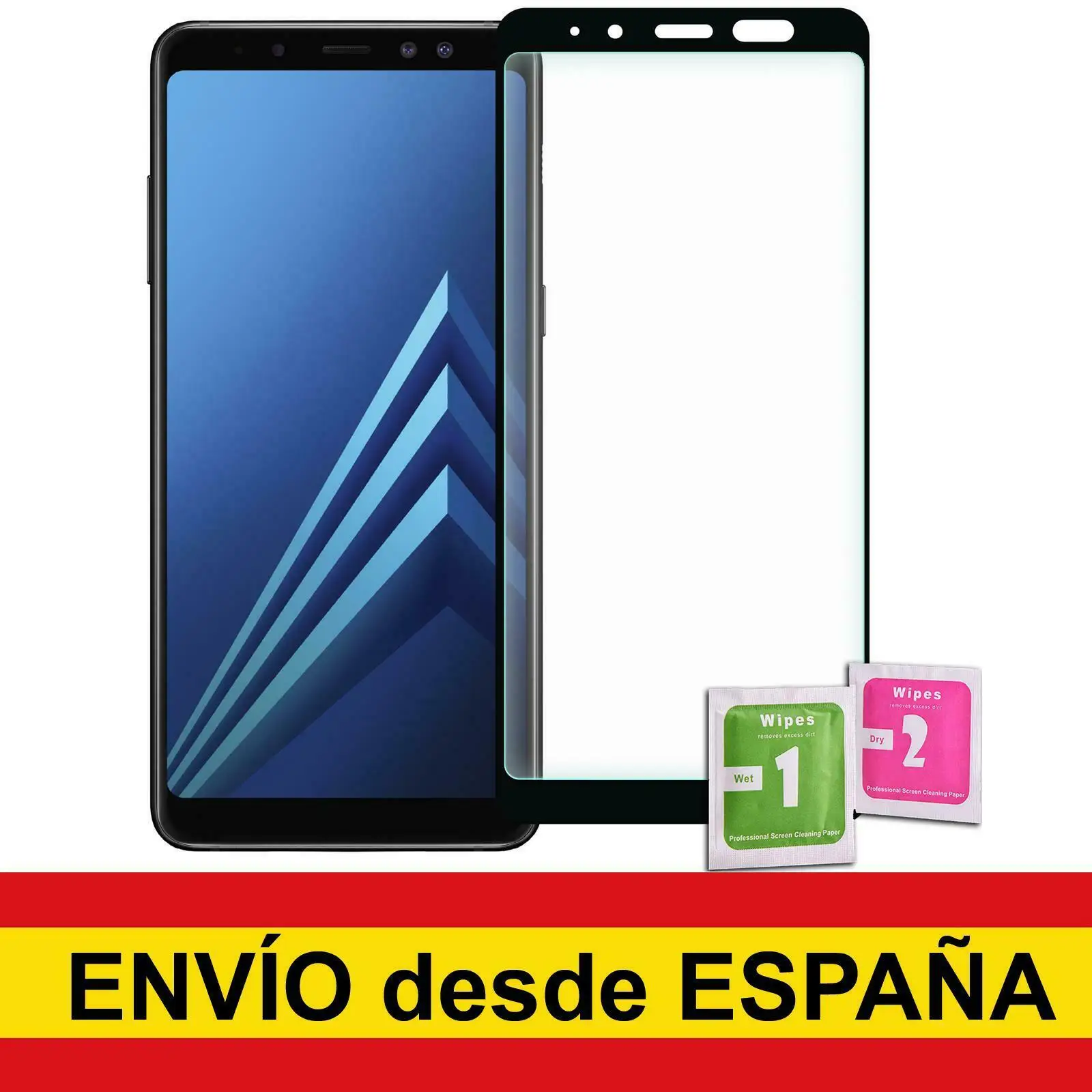 Tempered glass screen Protector for SAMSUNG GALAXY, A10/A21S/A40/A50/A51/A7/A70/A70S/A71/A8