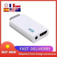 white plastic hdmi compatible hdmi compatible adapter converter 1080p output upscaling adapter converter