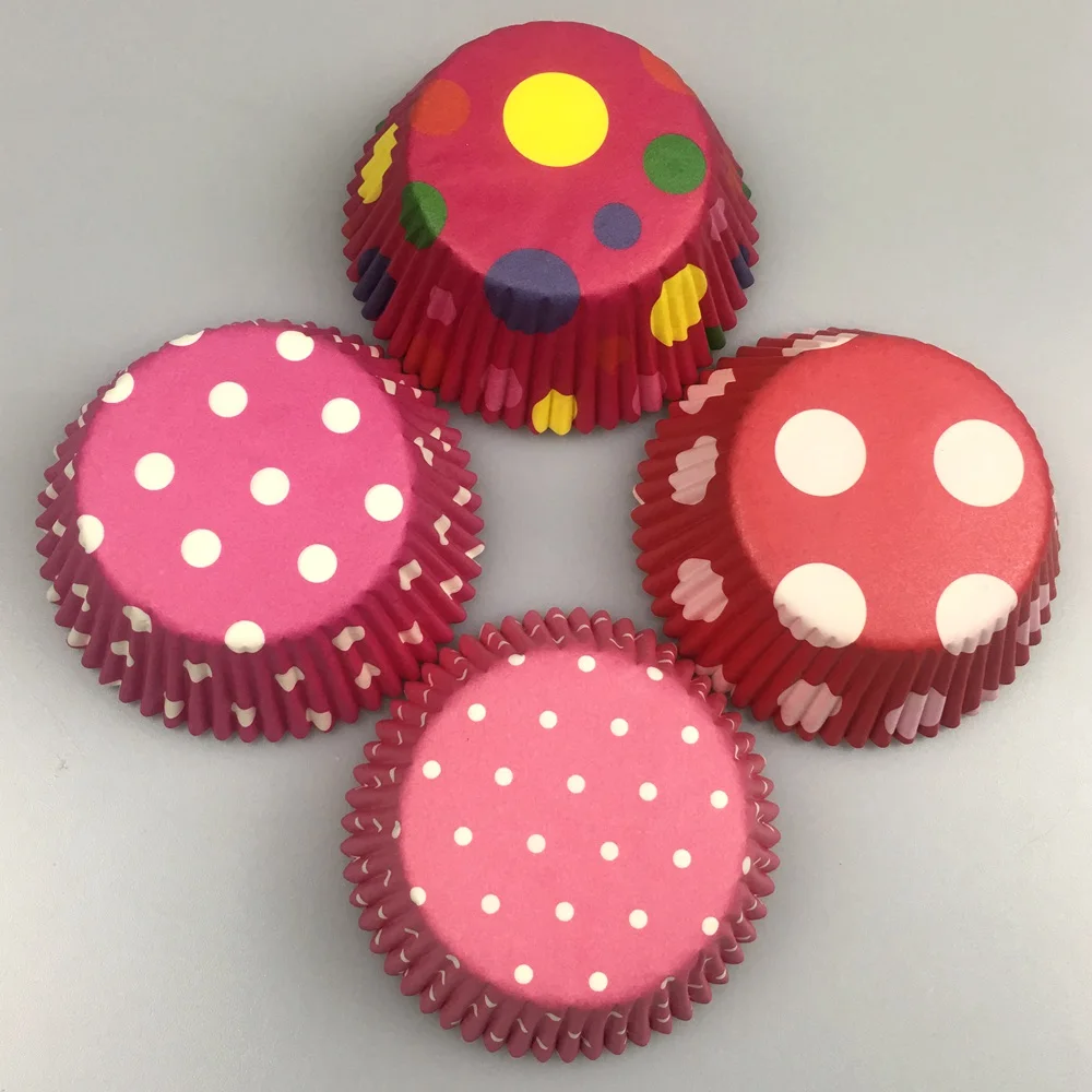 50 х однотонная бумага для кексов белого черного темно-синего коричневого