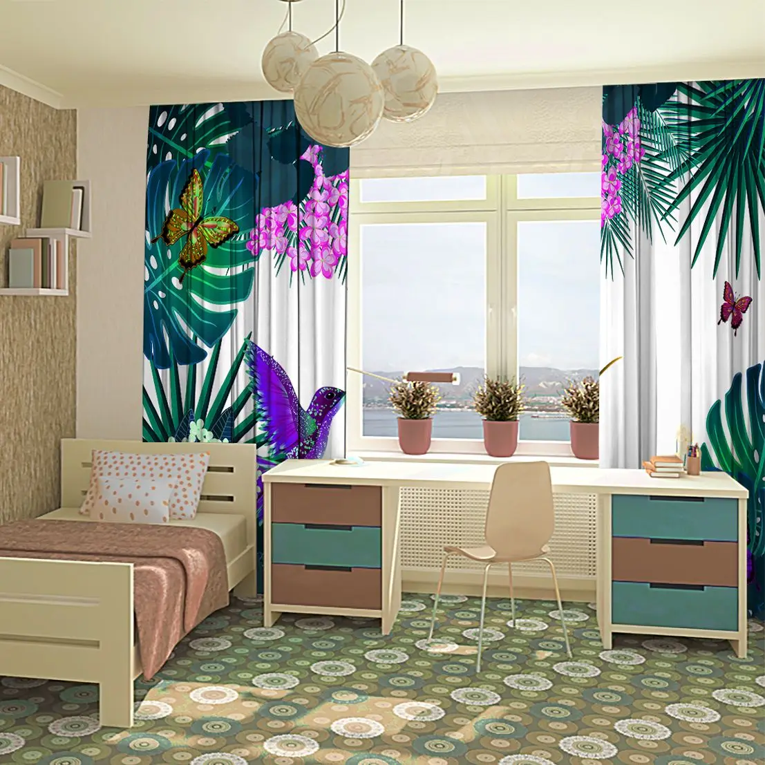 Занавес орхидеи круглая рамка экзотические цветение на темном фоне цветочные