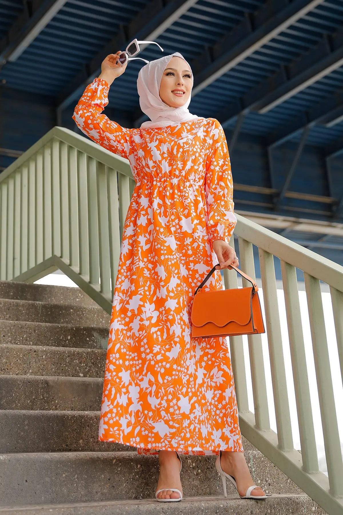 Платье с рисунком нового сезона, платье из антиперспирантной ткани, мусульманское и мусульманское платье