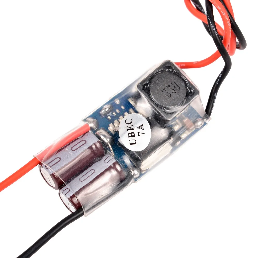 FPV RC UBEC BEC 5В 3A 5A 7A 5 V/3A/5A/7A низкие RF Шум BEC полный Экранирование антиджамминг регулятор переключения