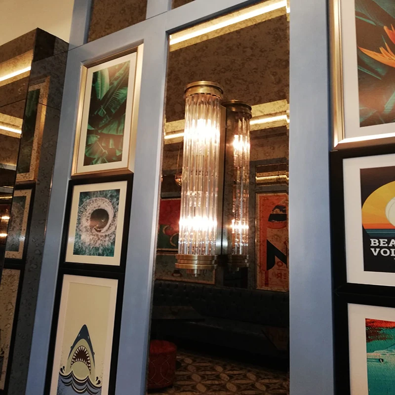 Винтажная лампа в американском сельском ретро-стиле декоративные светильники