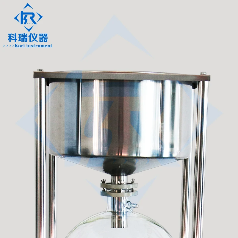 

Glass Ceramic Nutsche Filter Lab Filtration Unit 10l 20l 30l 50l 100l