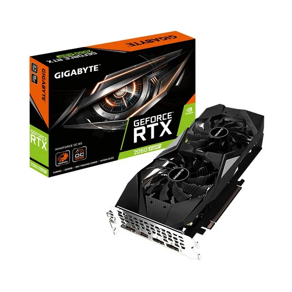 Игровая Видеокарта Gigabyte NVIDIA 2060 Super Wind Force 8 GB GDDR6|Видеокарты| |