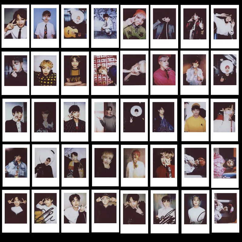 

KPOP Bangtan Boys Polaroid LOMO Cards Postcards JIMIN JIN SUGA J-HOPE JUNG KOOK Fans Collection c130