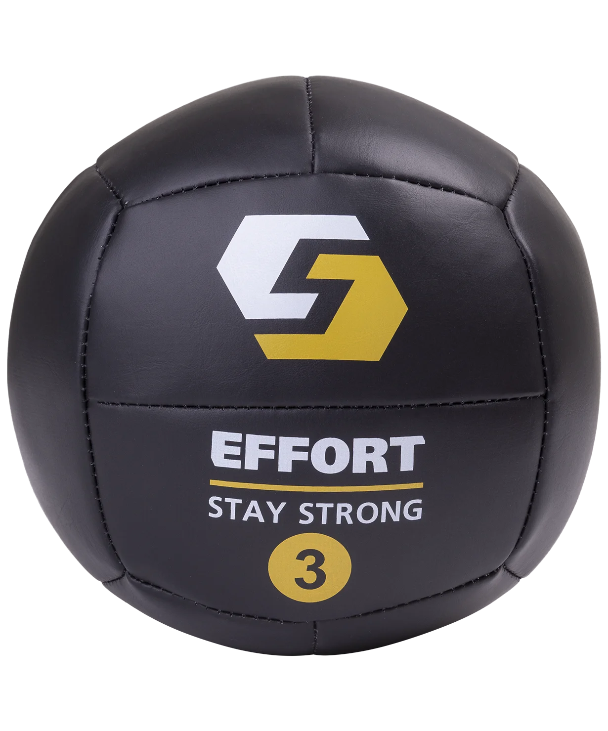 Медицинбол EMD3 кожзам 3 кг черный |