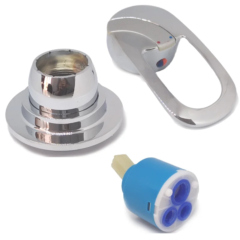 Комплект для ремонта смесителя крана душевой кабины. Прижимная гайка (обойма)