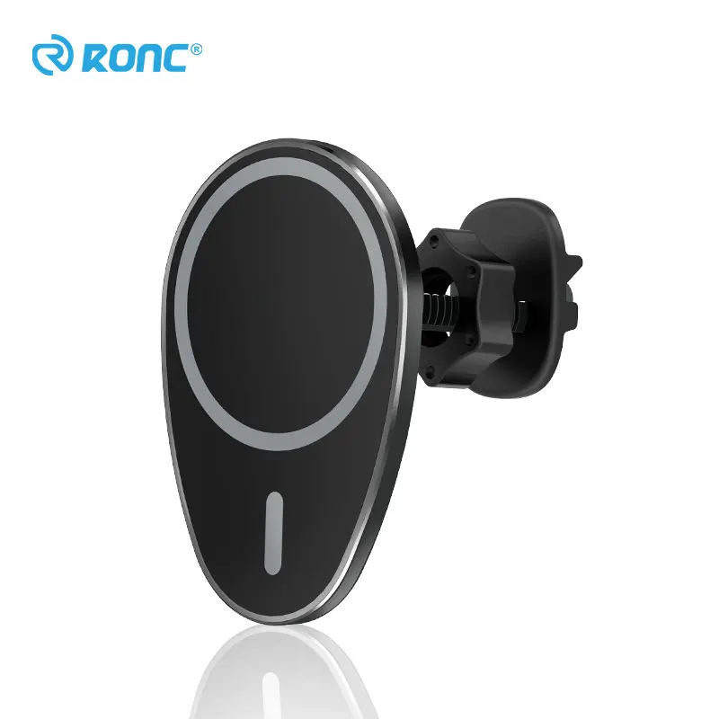 

RONC Wireless Charger Car Mount For Mobile Phone 15W Fast Wireless Charging with Car Phone Holder