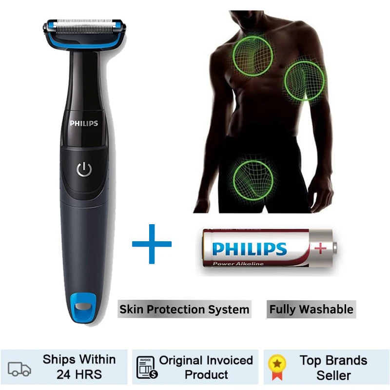 Оригинальная Бритва Philips BG1024/15 для мужчин перезаряжаемая ухода за телом