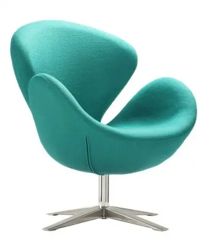 Лебединое кресло Fauteuil Arne Jacobsen laine cachemire tournant choix de couleurs