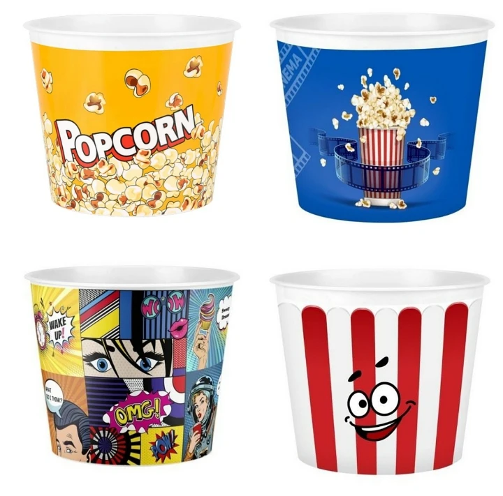 Пластиковое ведро для кукурузы попкорна кухонный органайзер хранения 4 шт.