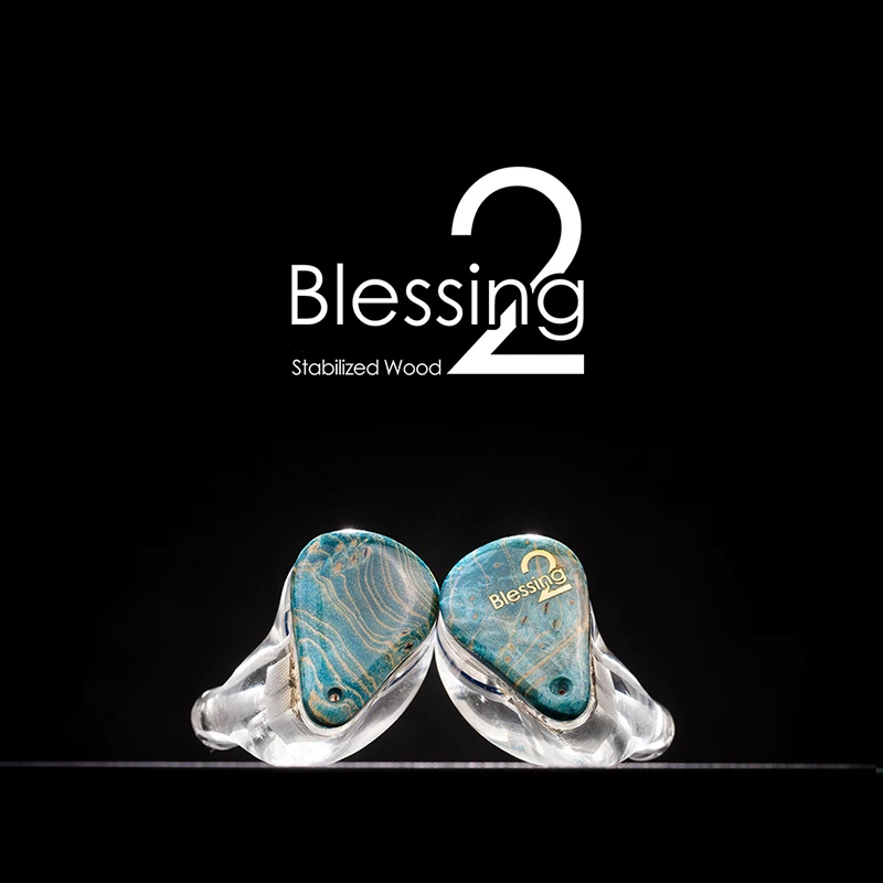 Cena MOONDROP Blessing 2 Douszny System Monitorowania Słuchawki 1DD + 4BA Technologia Hybrydowa Blessing2 Słuchawki Z Odłączany Kabel Słuchawki Douszne