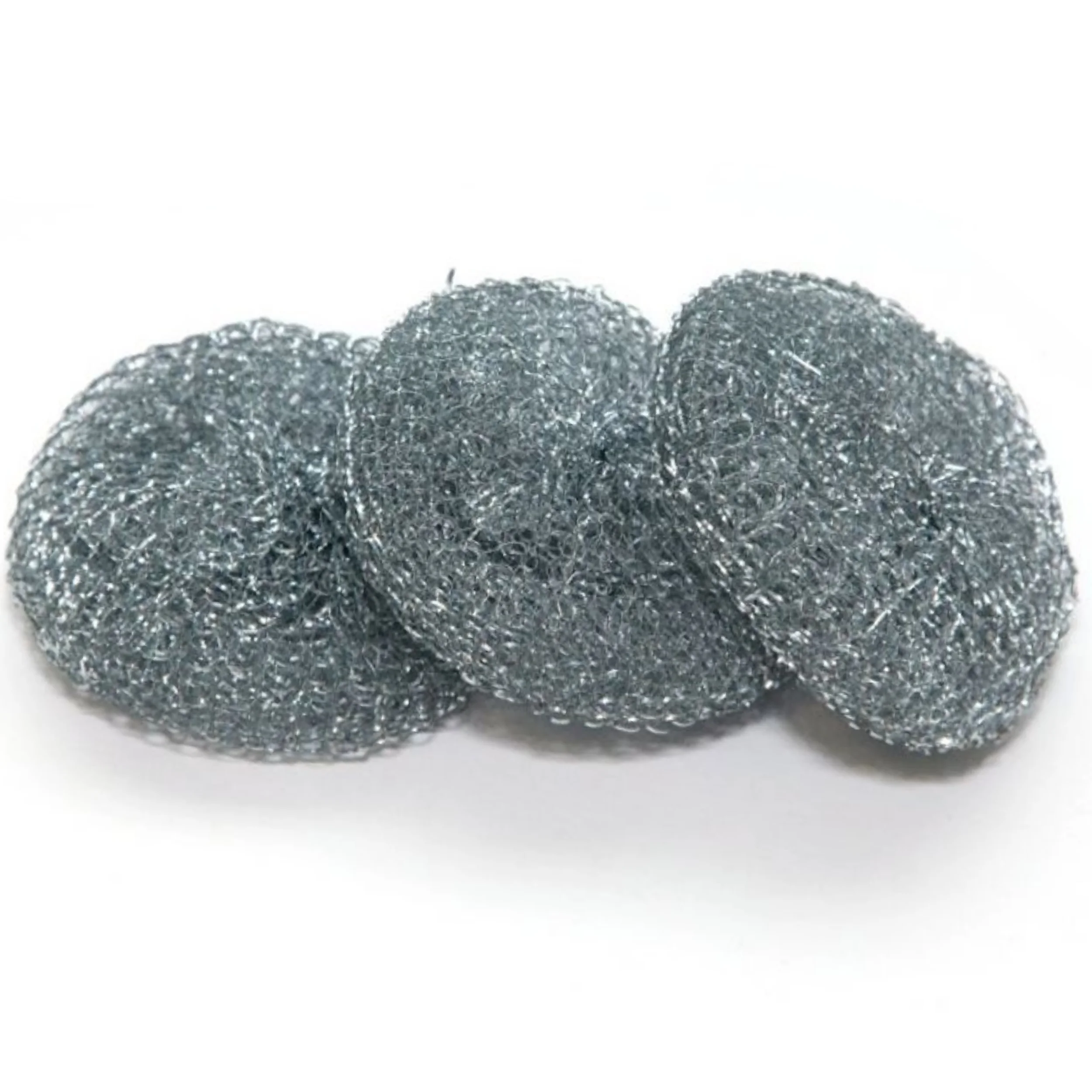 Губка металлическая для посуды 3 шт мочалка универсальная абразивная кухни |