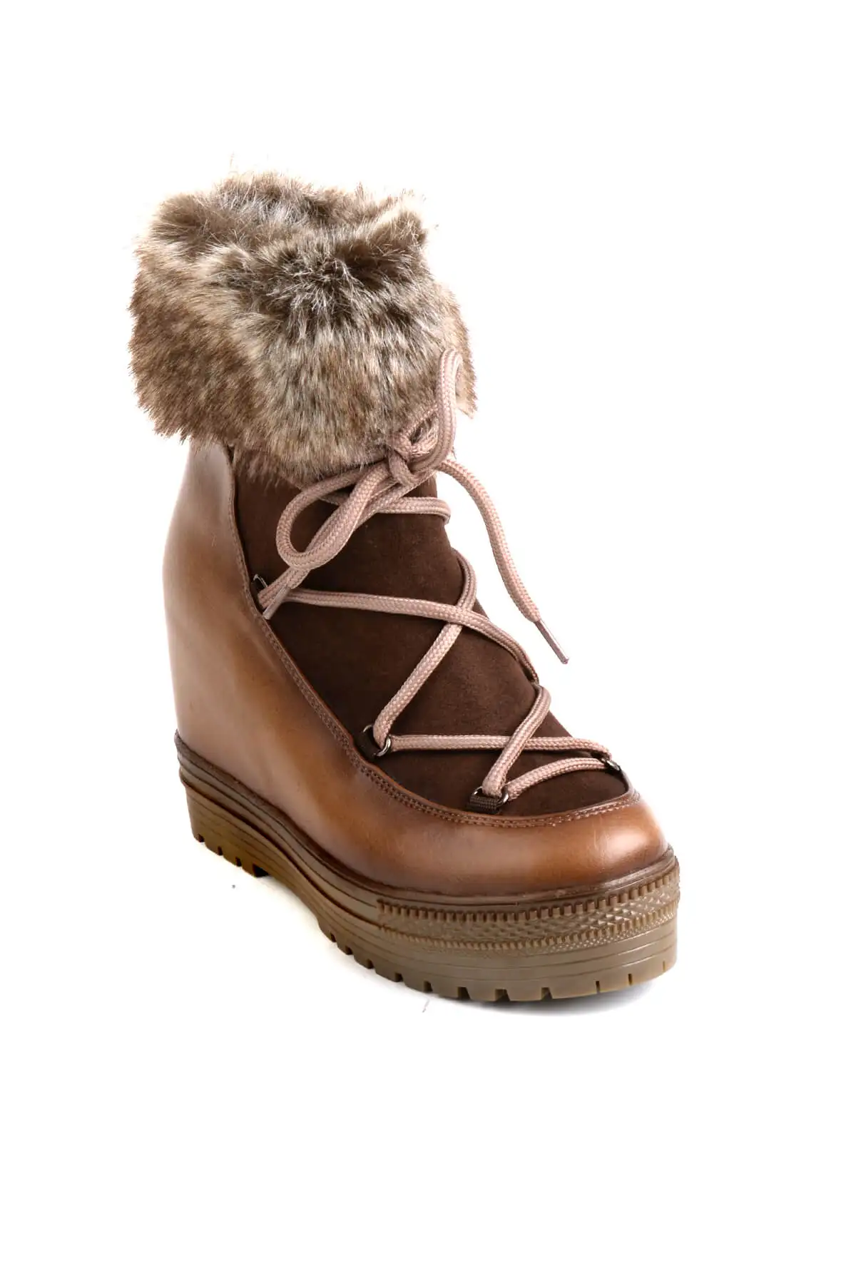 Женские ботинки из норки Bambi E0278199009 |