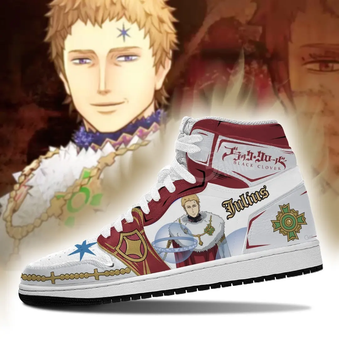 

Black Clover Julius Novachrono Sneakers Black Clover Anime Shoes