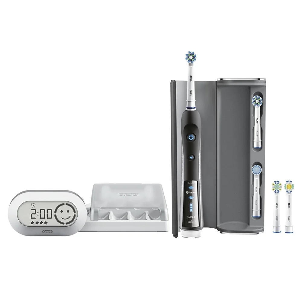 Электрическая зубная щетка Oral B Pro 7000 Black SmartSeries с Bluetooth®Конне|Электрические зубные