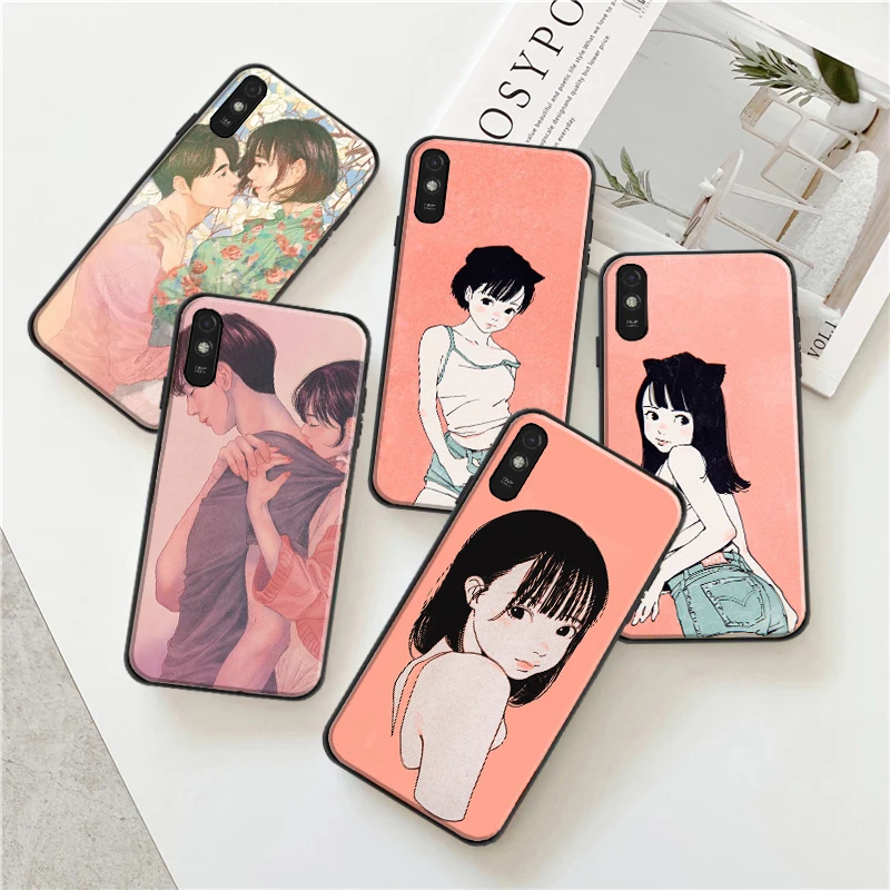 

Anime Girls Popular Phone Case For Xiaomi Redmi 9i 9AT 9 9T 9C Note9 9Pro 9T 9S 9Pro 5G 9Pro MAX Funda Coque Back Cover