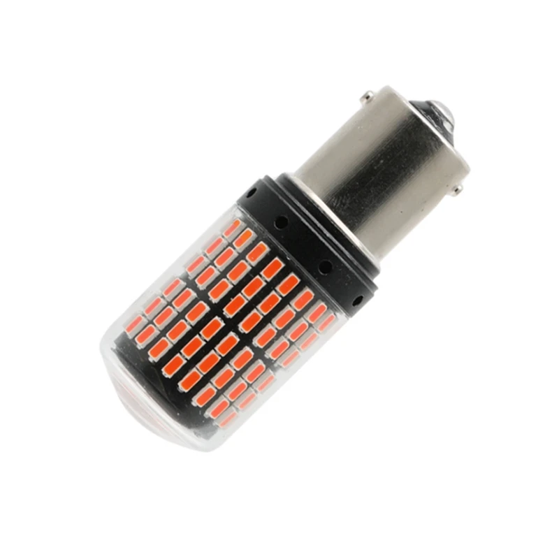 Bau15s Led CanBus без ошибок PY21W/P21W 1156 T20 WY21W 7440 3014 144SDM Универсальный Автомобильный ДХО