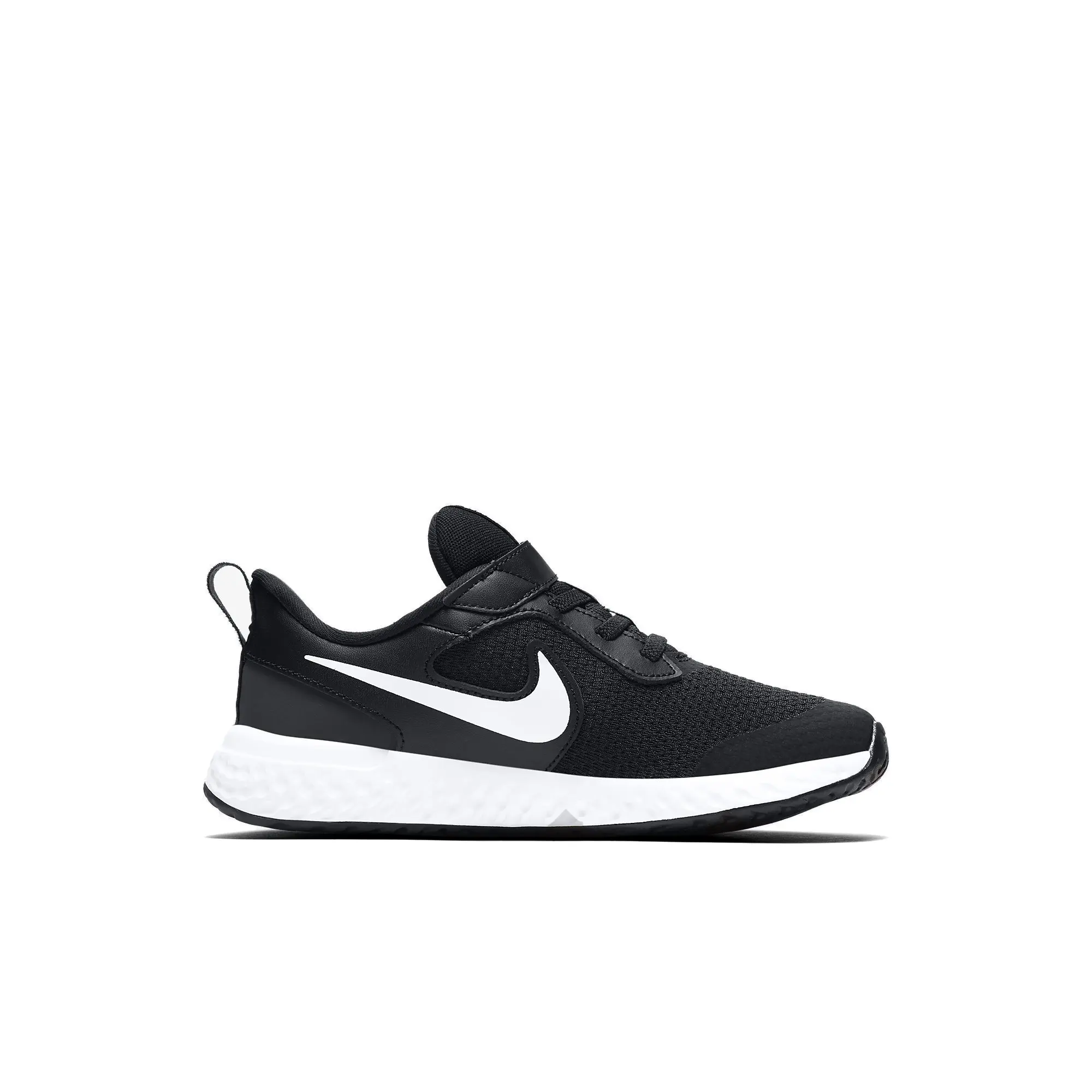 Оригинальная детская спортивная обувь Nike Revolution 5 (PSV) черные детские кроссовки |