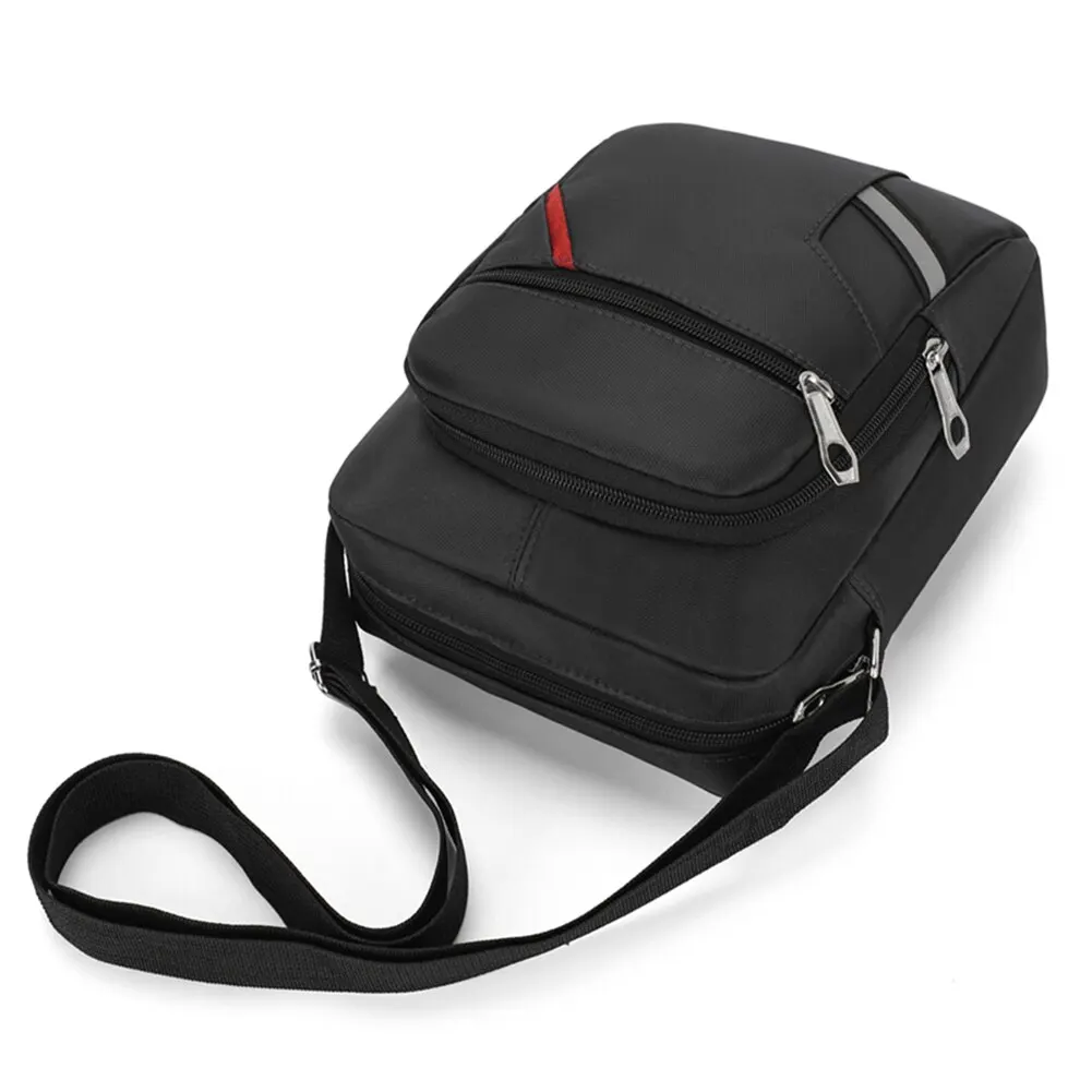

Casual Oxford Cloth Men Shoulder Crossbody Bags Fashion Solid Color Shoulder Bags Male Small Square Messenger Bags Handbags