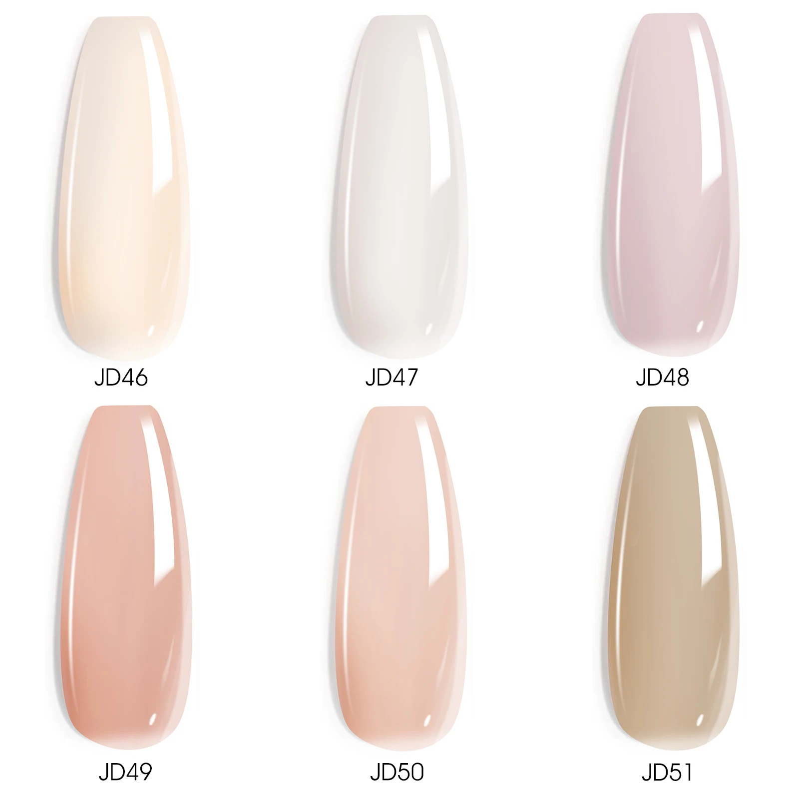 Набор гель-лаков VENALISA для ногтей 15 мл полупрозрачный Камуфляжный Французский