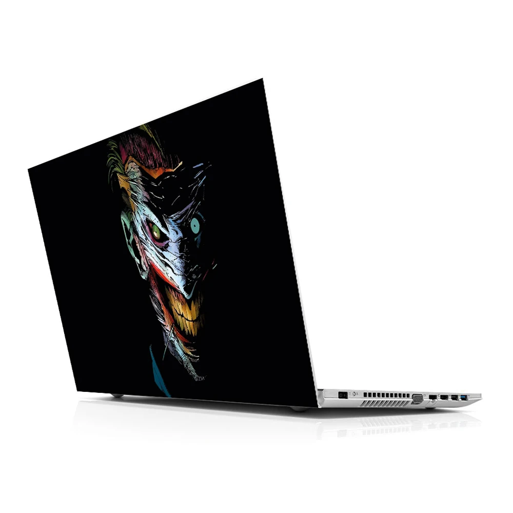 Наклейка для ноутбука Master The Joker Smile универсальная наклейка 13 14 15 6 16 17 19 дюймов mac dell