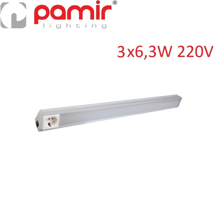 Pamir Lighting 3x6,3W L:870mm Kitchen Type Applique PL9U13L15C Energy Saving Light, Decorative Design